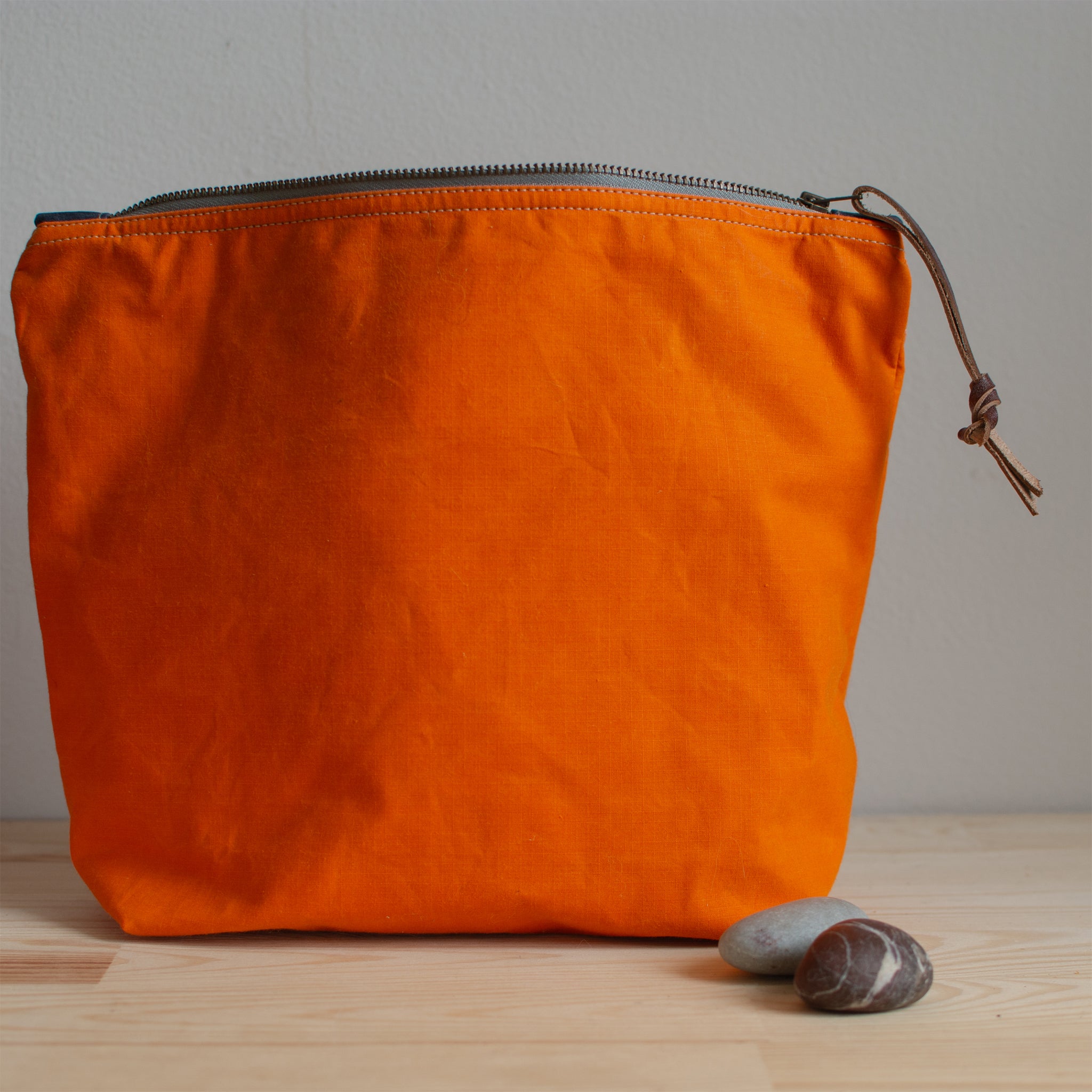 Large Wash Bag - Orange Ripstop