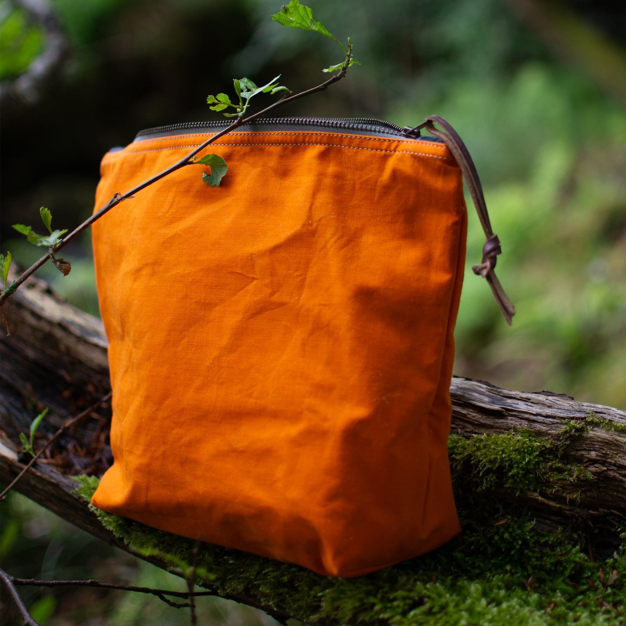 Large Wash Bag - Orange Ripstop