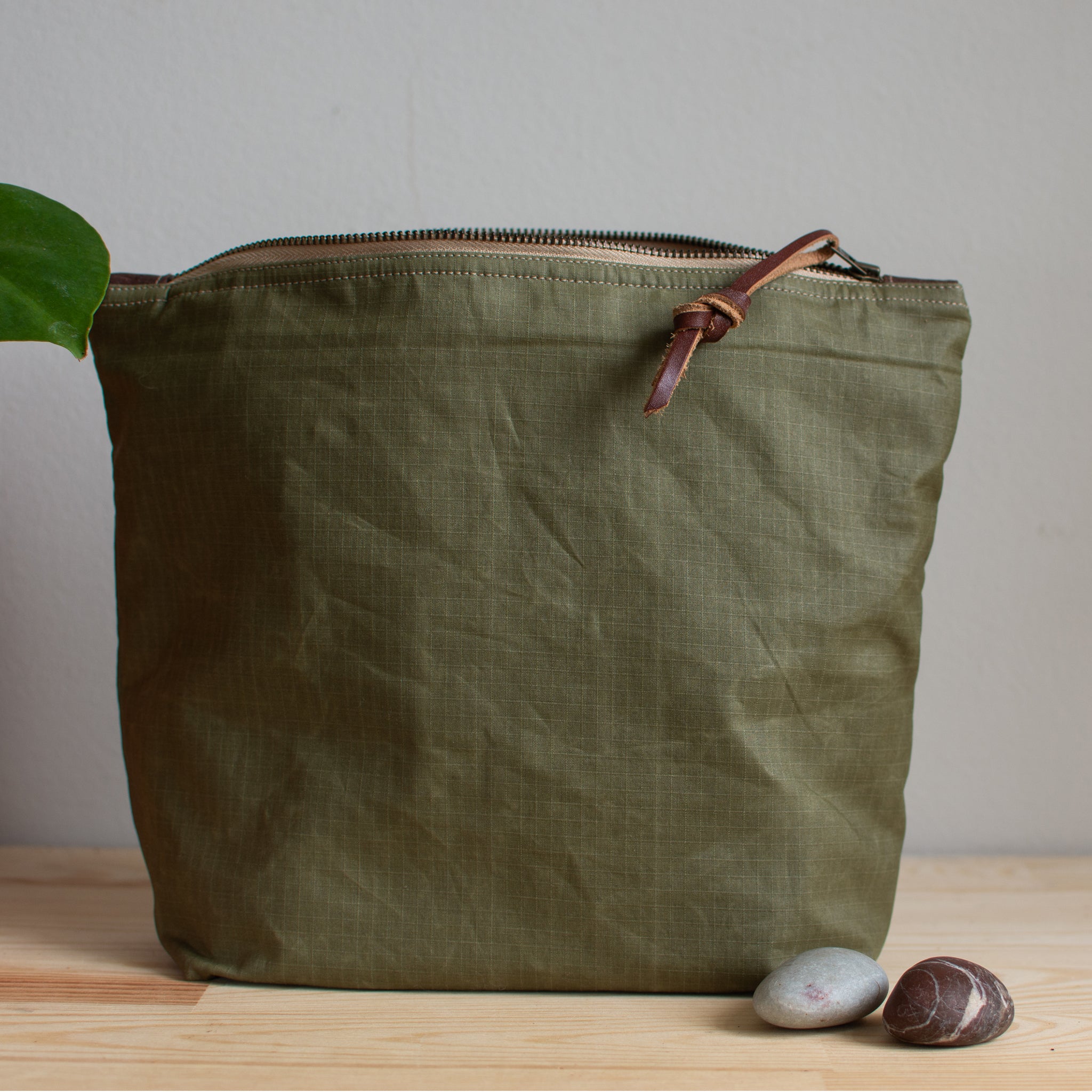 Large Wash Bag -  Sage Ripstop