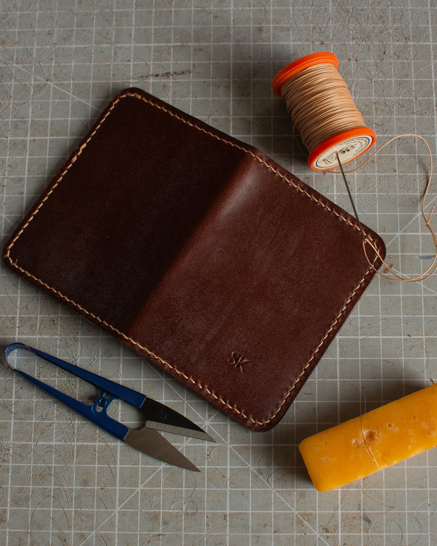 Workshop - Sew Your Own Leather Card Wallet