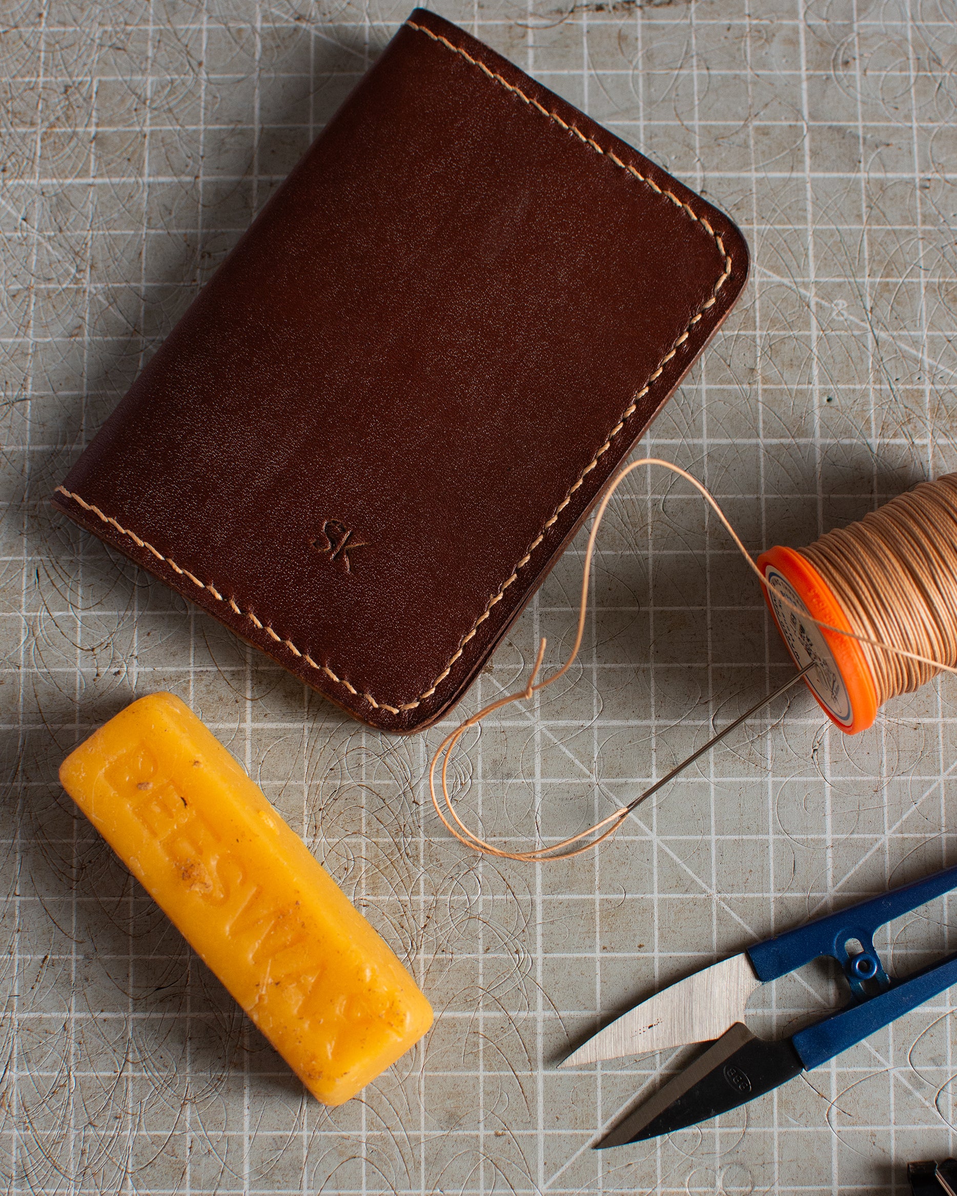 Workshop - Sew Your Own Leather Card Wallet