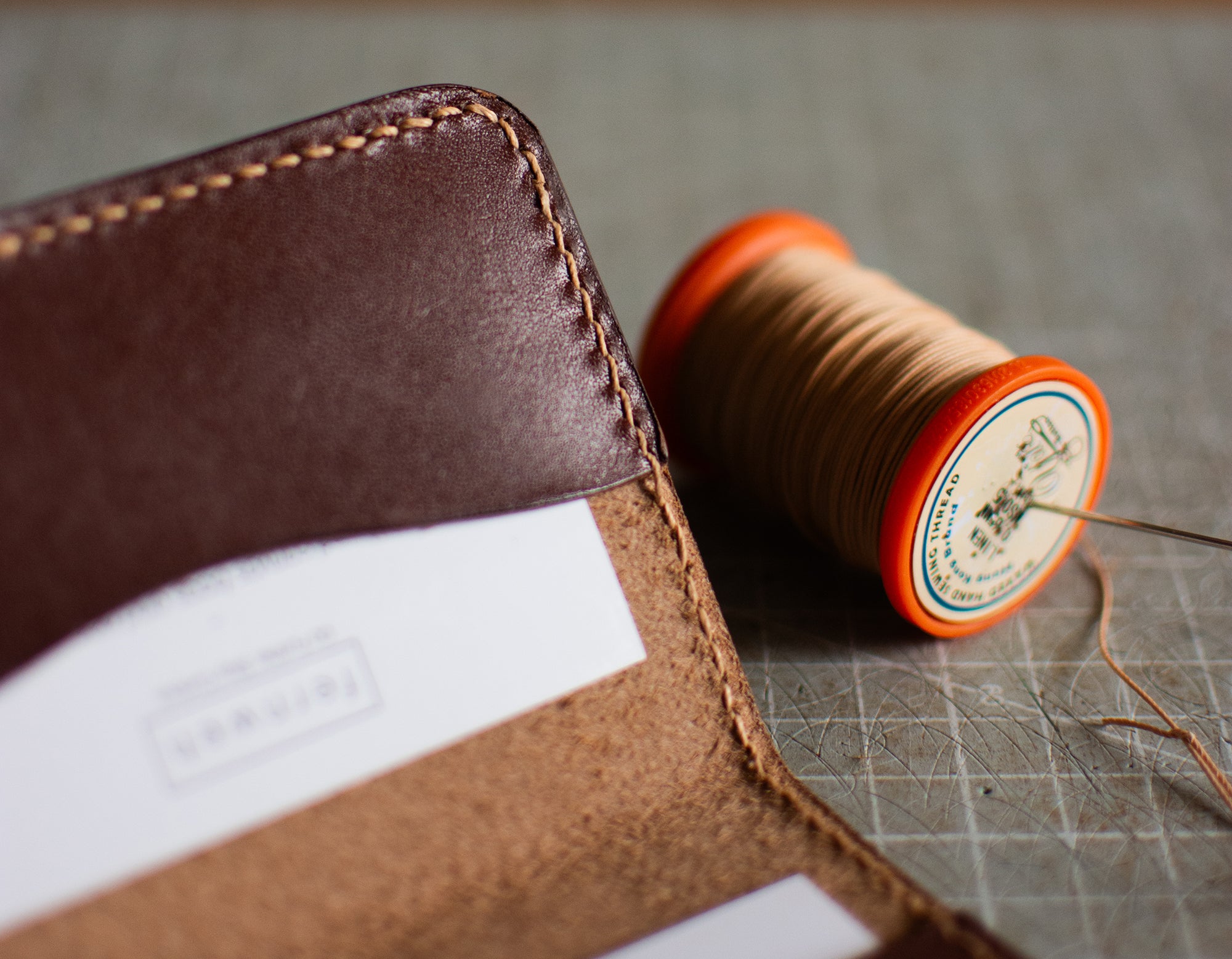 Workshop - Sew Your Own Leather Card Wallet