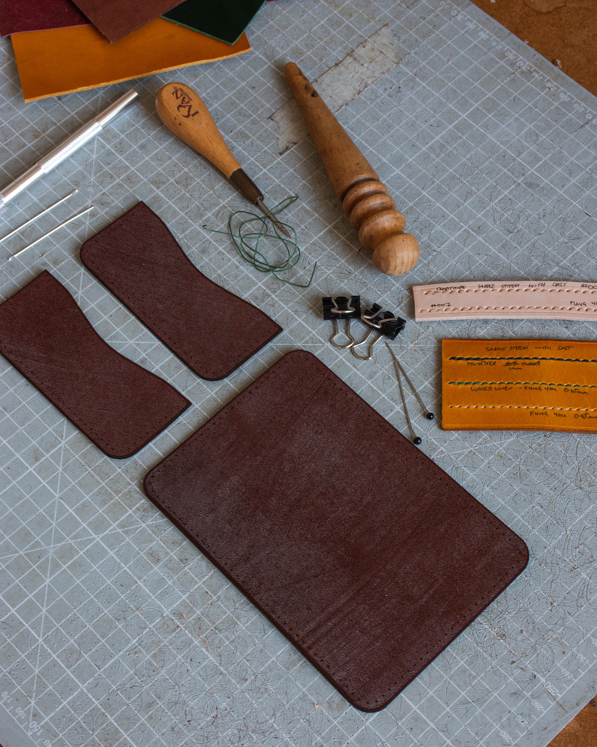 Workshop - Sew Your Own Leather Card Wallet