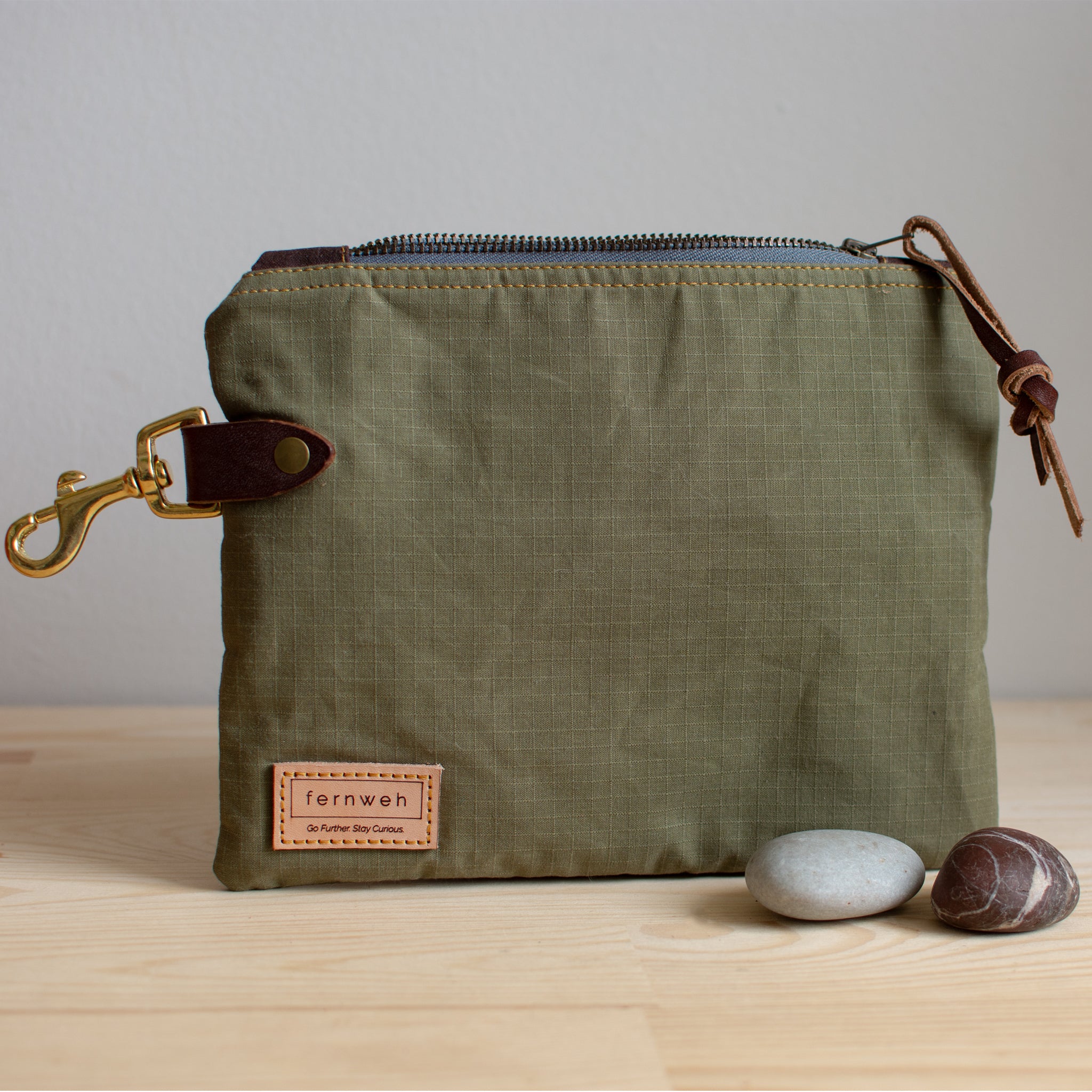 Zero Waste MEALL Adventure Pouch -  Sage Ripstop