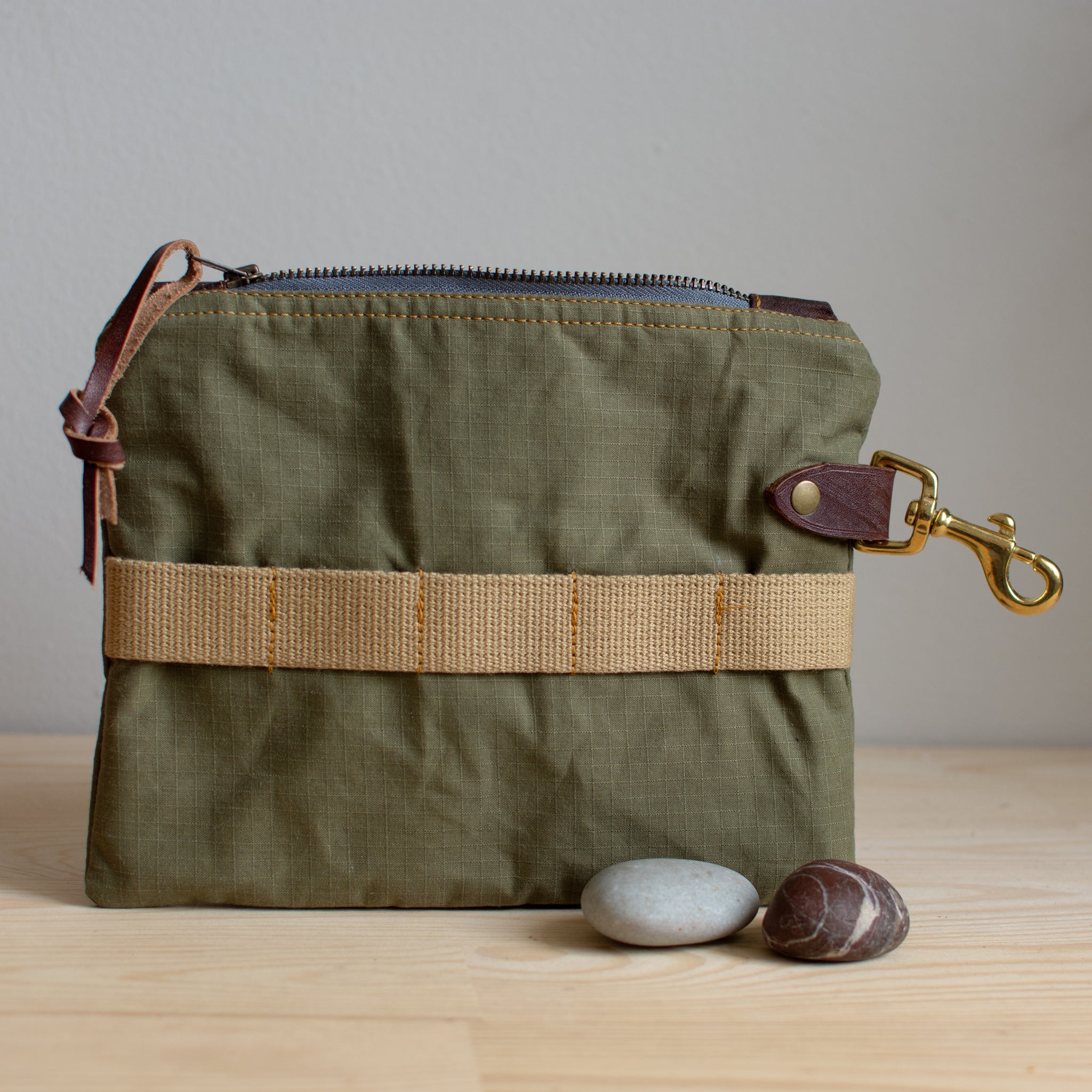 Zero Waste MEALL Adventure Pouch -  Sage Ripstop