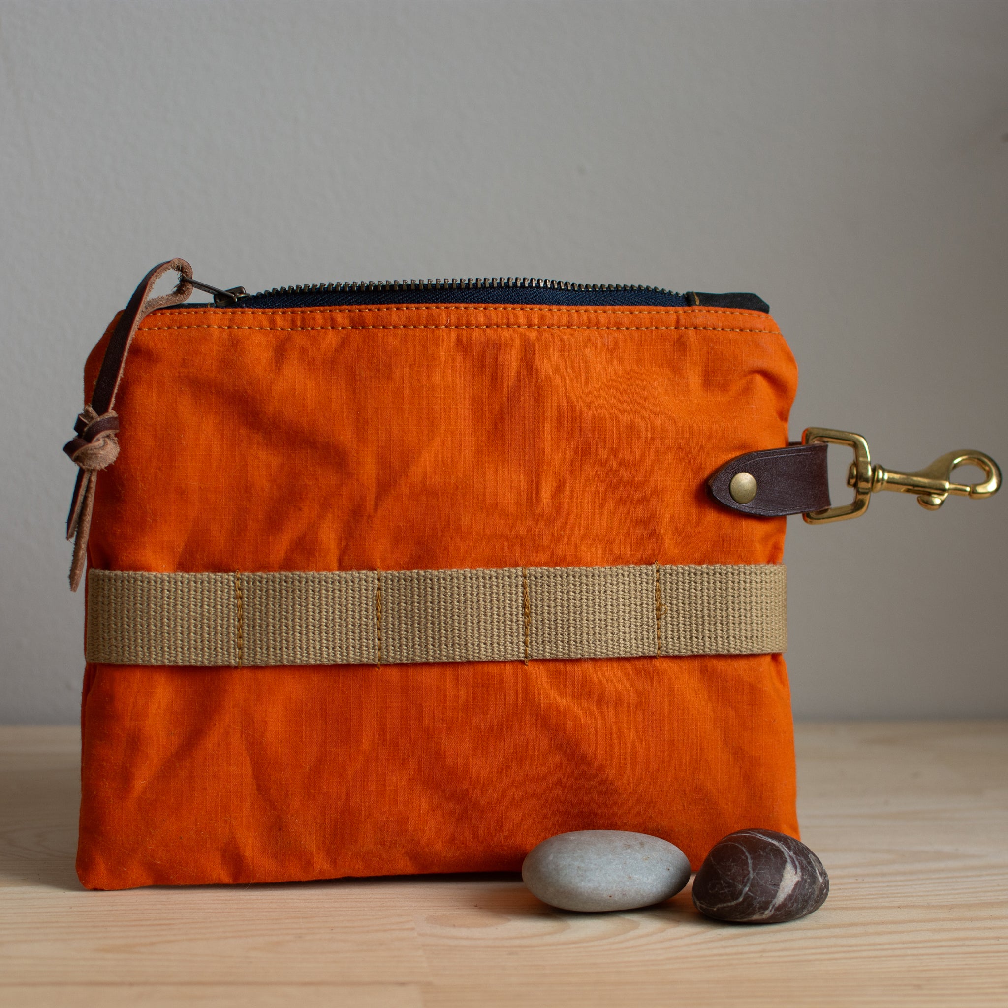 Zero Waste MEALL Adventure Pouch -  Orange Ripstop