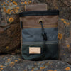 Waxed Canvas Chalk Bag - Bark/Scree/Forest